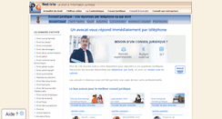Desktop Screenshot of conseil.net-iris.fr