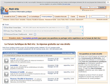 Tablet Screenshot of forum-juridique.net-iris.fr