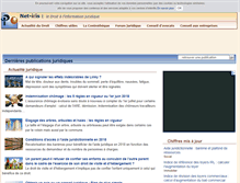 Tablet Screenshot of net-iris.fr